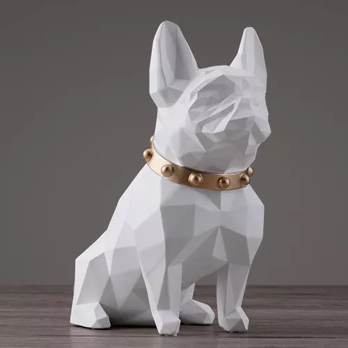 Geometric Bulldog Coin Box
