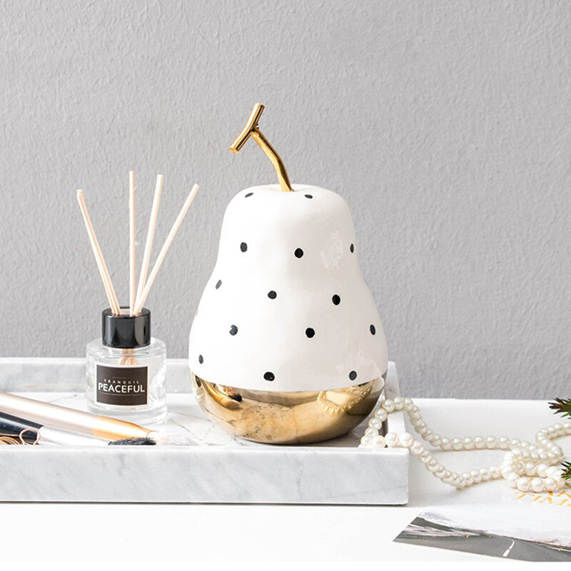 Contemporary Sculpture <br> Ceramic Apple