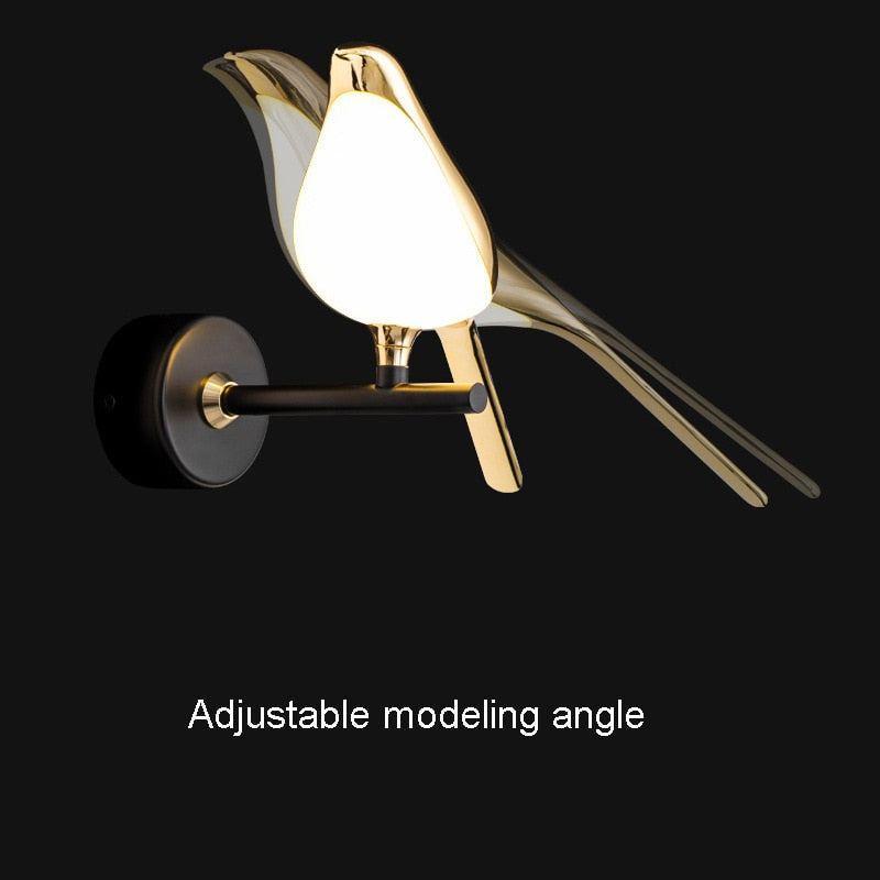 Love Birds Wall Lamp