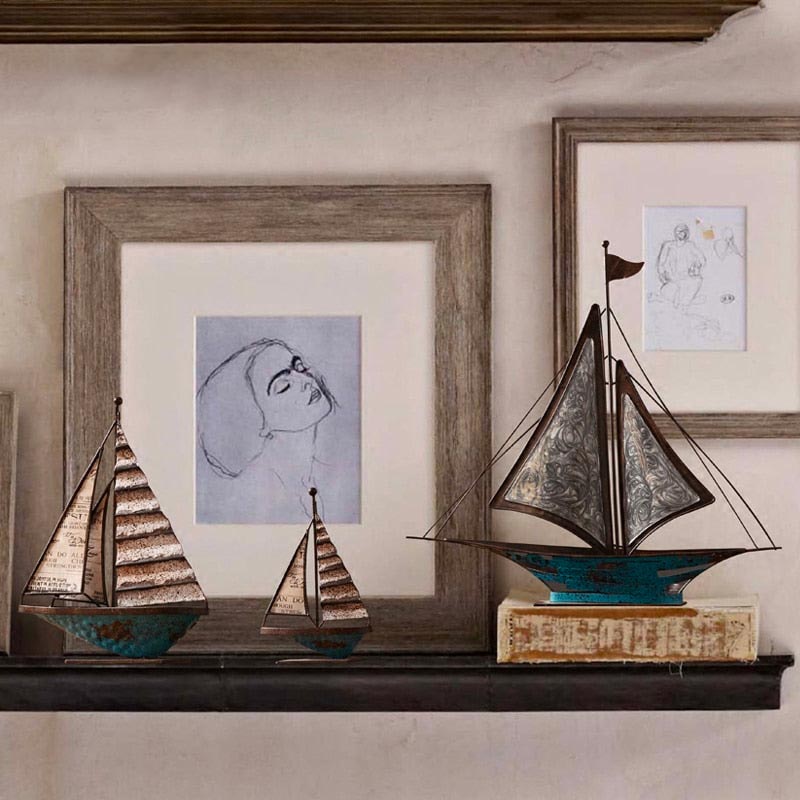 Modern Sculpture <br/> Decorative Boat