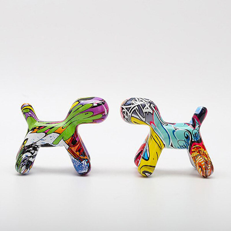 Dog Statue <br/> Graffiti Decor