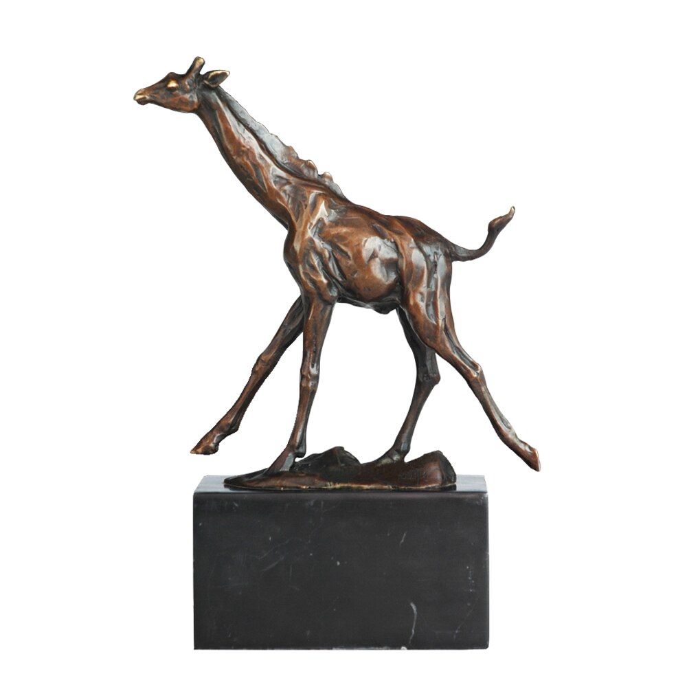Bronze Giraffe 23 cm