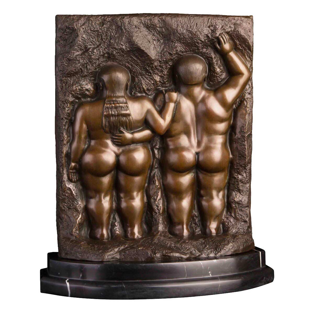 Bronze Statue, Reproduction of Botero Statue, 28 cm