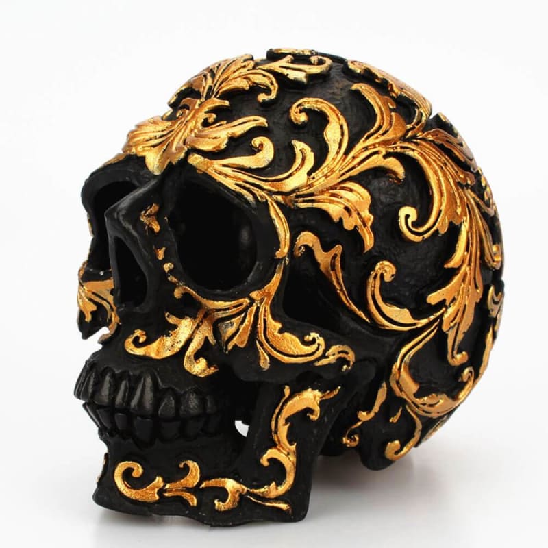 Skull Statue <br/> Dia de los Muertos Skull