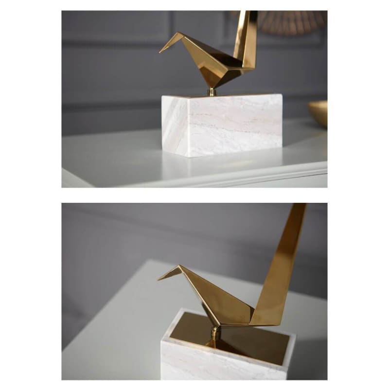 Origami Bird Statue <br/> Deluxe