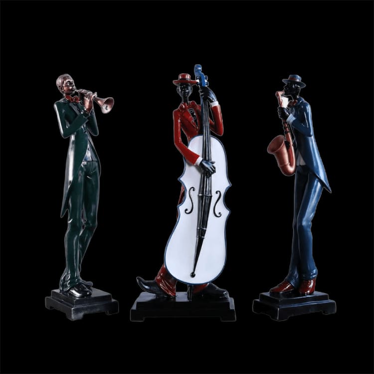 Man Statue <br/> Jazz Band