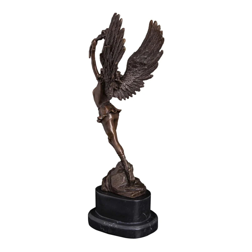 Bronze Sculpture <br/> Nike Goddess Statue 36 cm