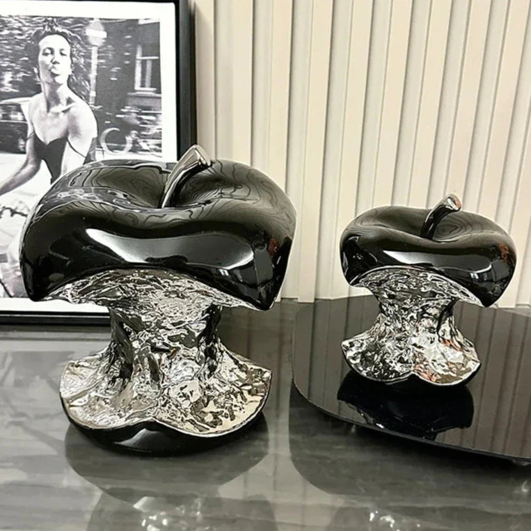 Ceramic Apple Sculpture