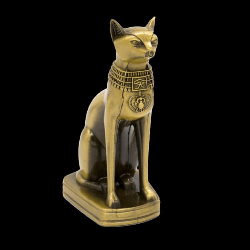Bastet Egypt Statue <br> Bronze Effect