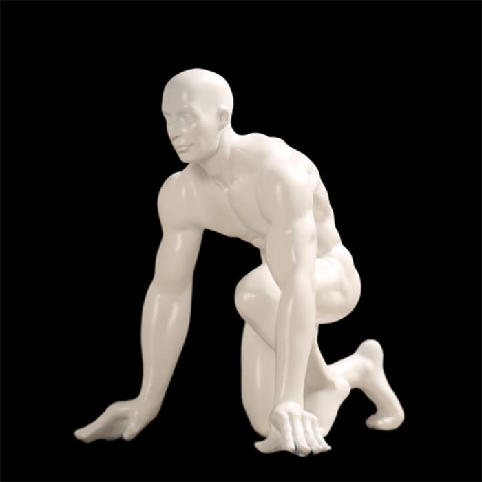 Man Statue <br/> Starting Athlete