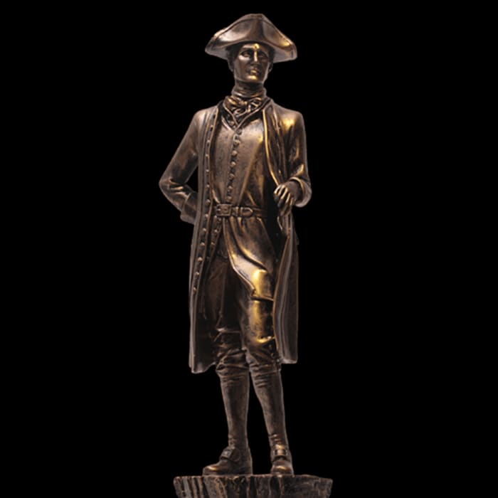 Man Statue <br/> Bronze-Effect Napoleon Reproduction