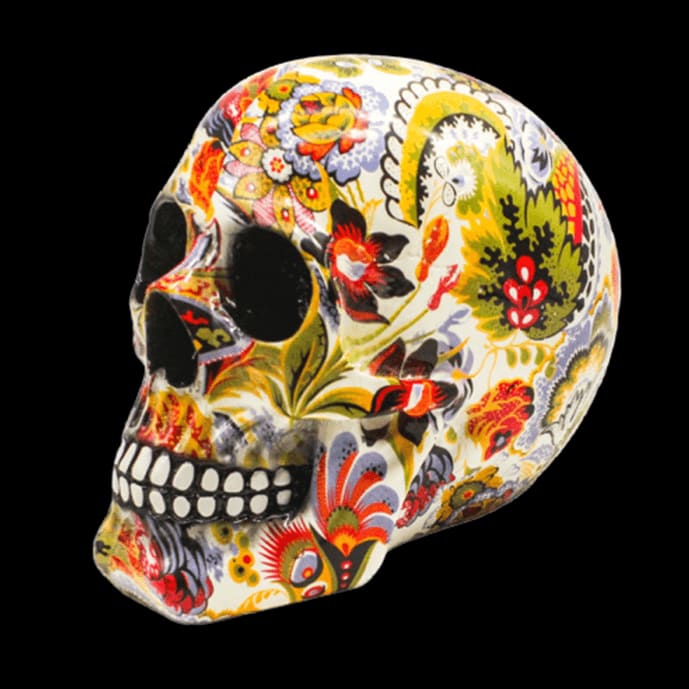 Skull Statue <br/> Mexican 15 cm