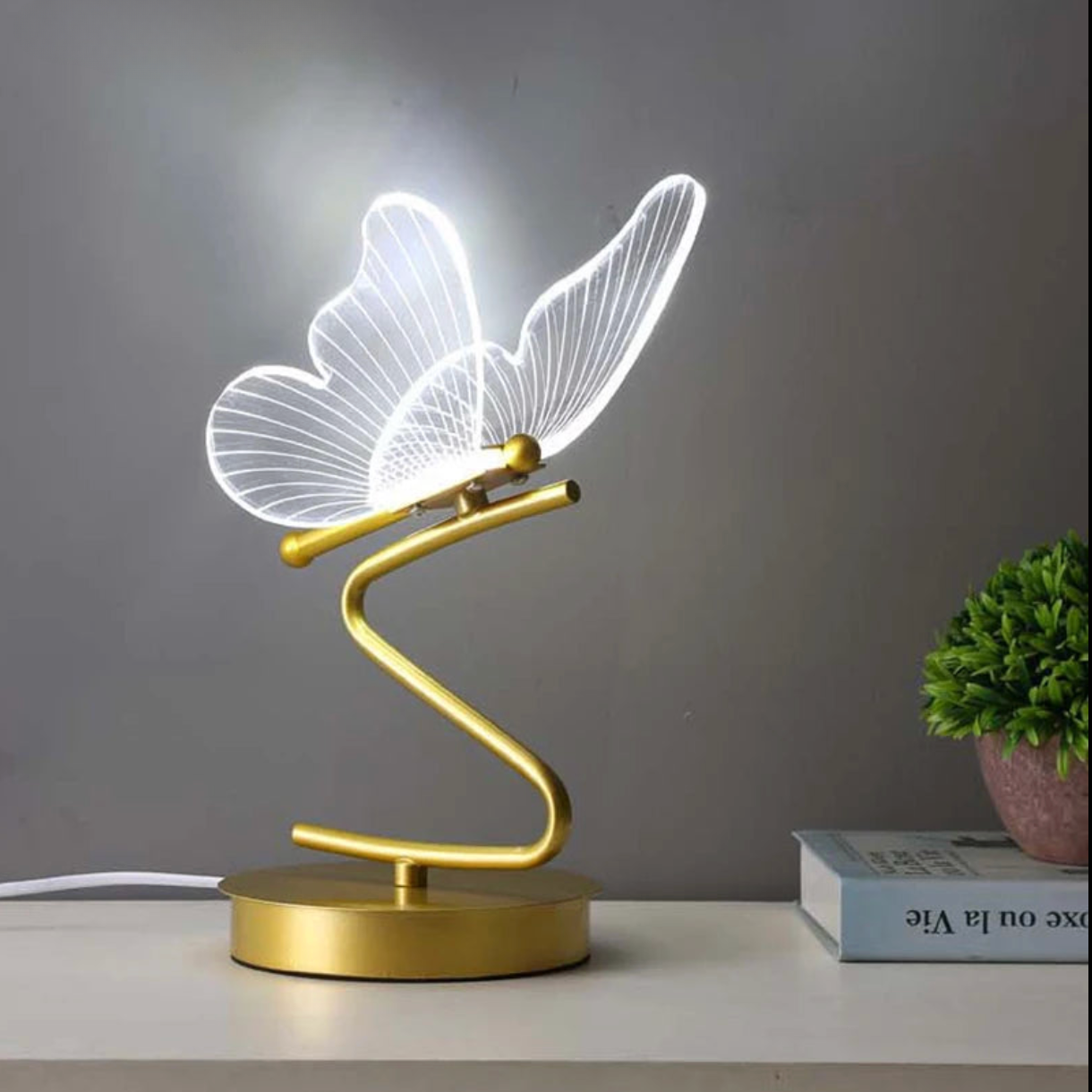 Nordic Butterfly LED Table Lamp