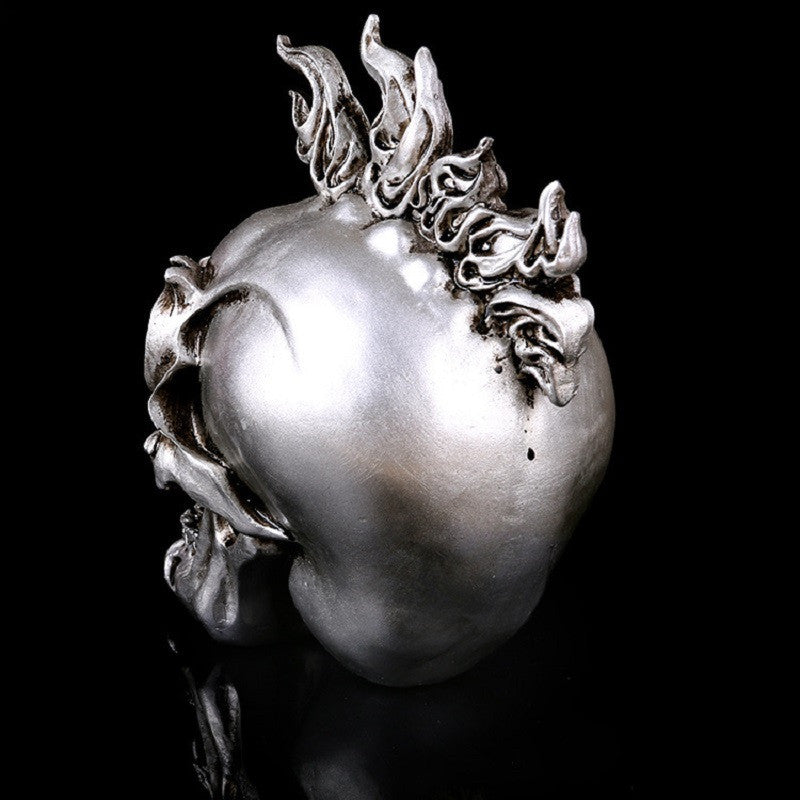 Punk Skull Statue 21 cm