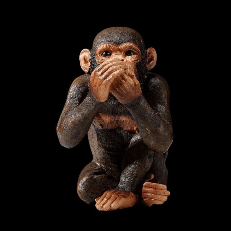 3 Wise Monkeys <br/> Statue 20 cm