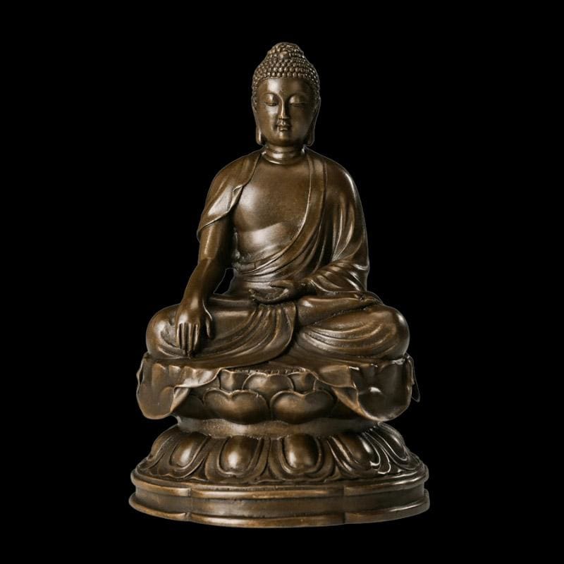 Bronze Sculpture <br/> Buddha Statue 18 cm