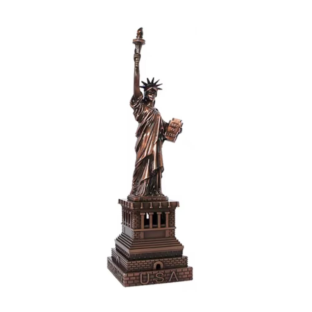 Statue of Liberty in Metal 15 cm