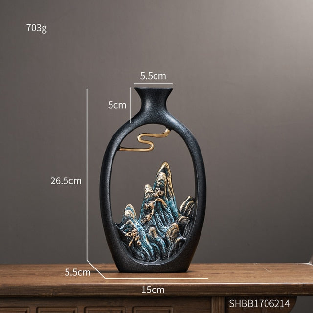 Japanese Decor Art Vase