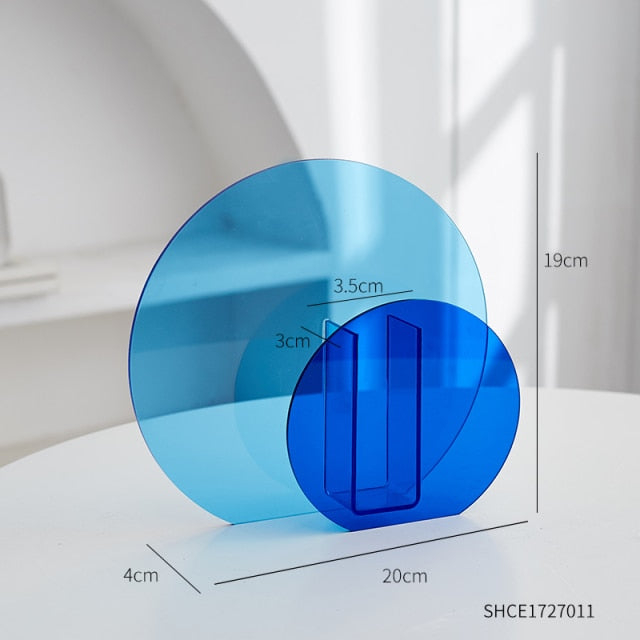 Duo Color Acrylic Vase