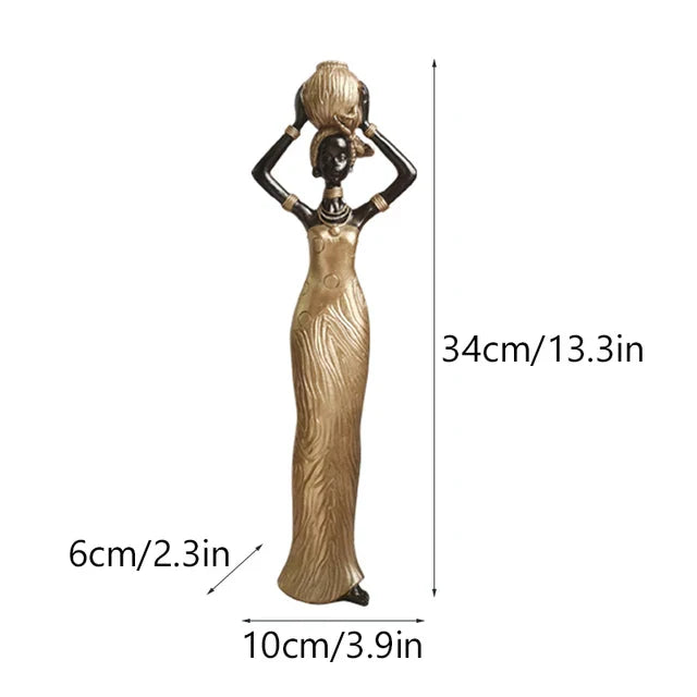 Retro African Statue
