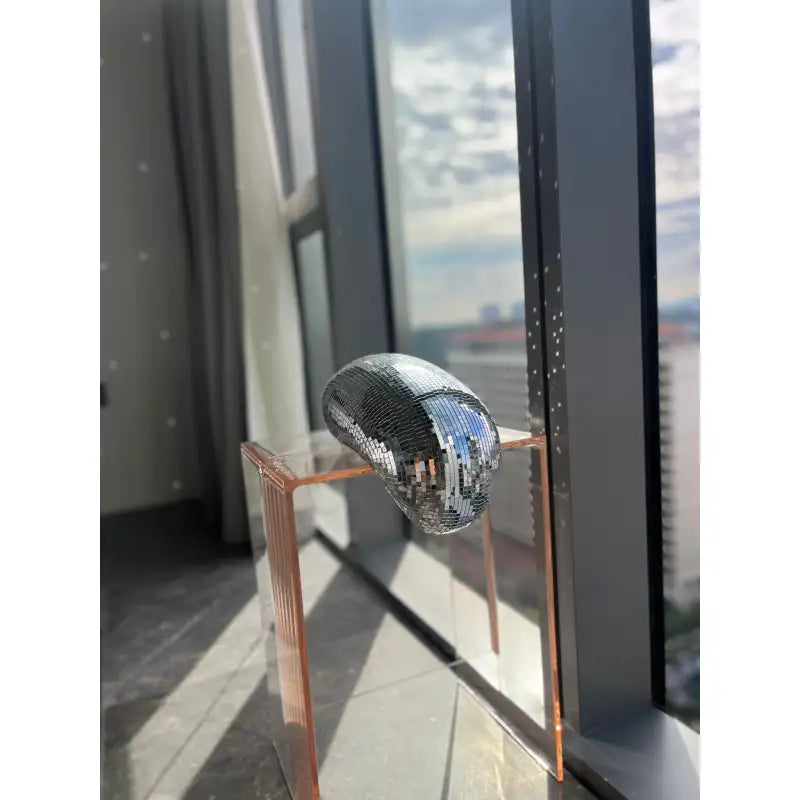 Melting Disco Ball Sculptures