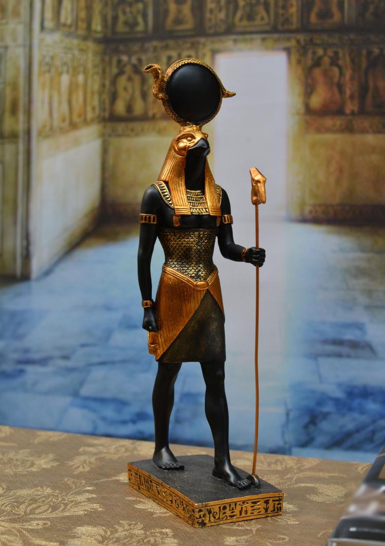Egyptian Decor Statue <br/> God Ra