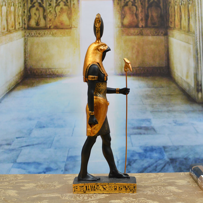 Egyptian Decor Statue <br/> God Ra