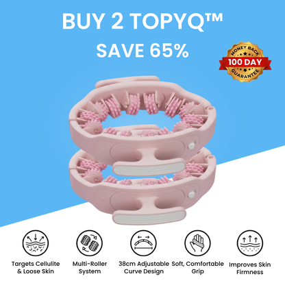 TopyQ™  Cellulite Roller–Patented Ergonomic Anti-Cellulite Massager