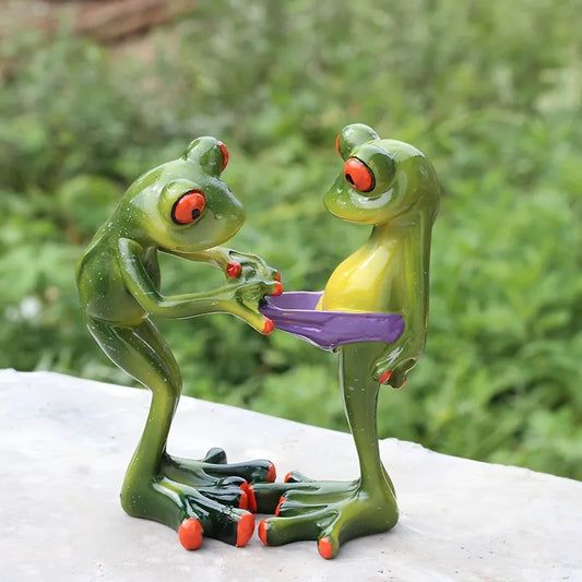 Croak ‘n’ Roll Frog Sculpture