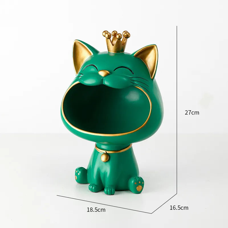Lucky Cat Storage Bin