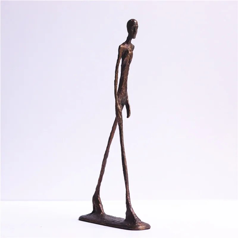 Brass Walking Man
