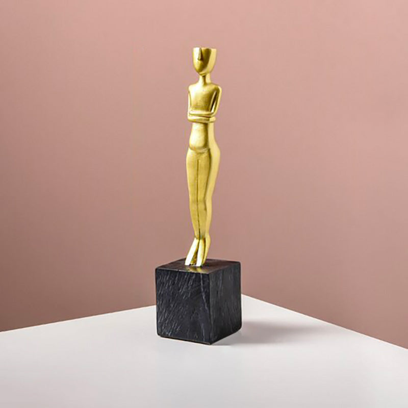 Modern Sculpture <br> Caesar Statuette 28 cm