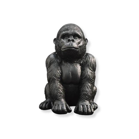 Black Gorilla <br> Statue 19 cm