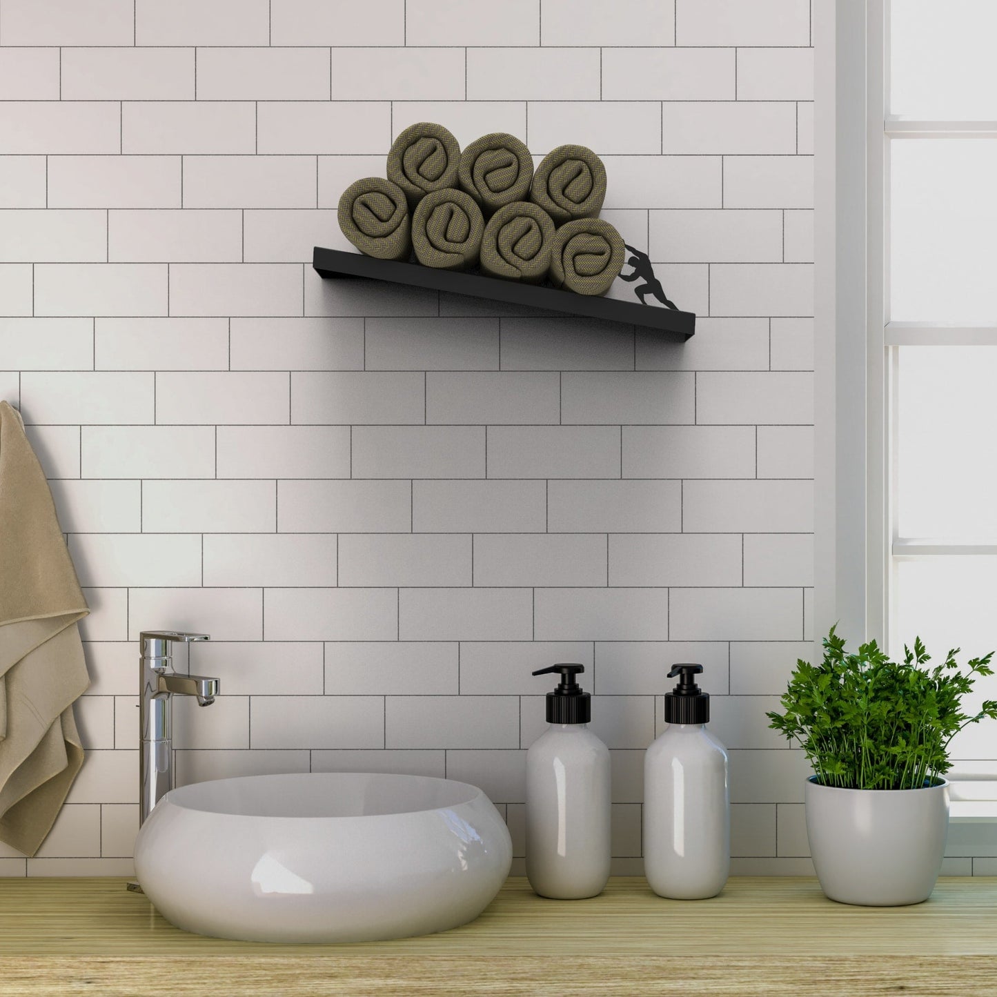 Rolls of Strength™ Toilet Paper Holder