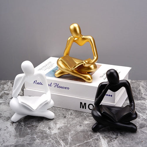 Abstract Thinker Decor