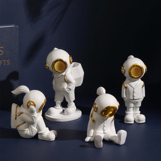 Banksy Little Diver Figurines