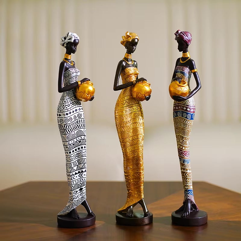 Retro African Statue