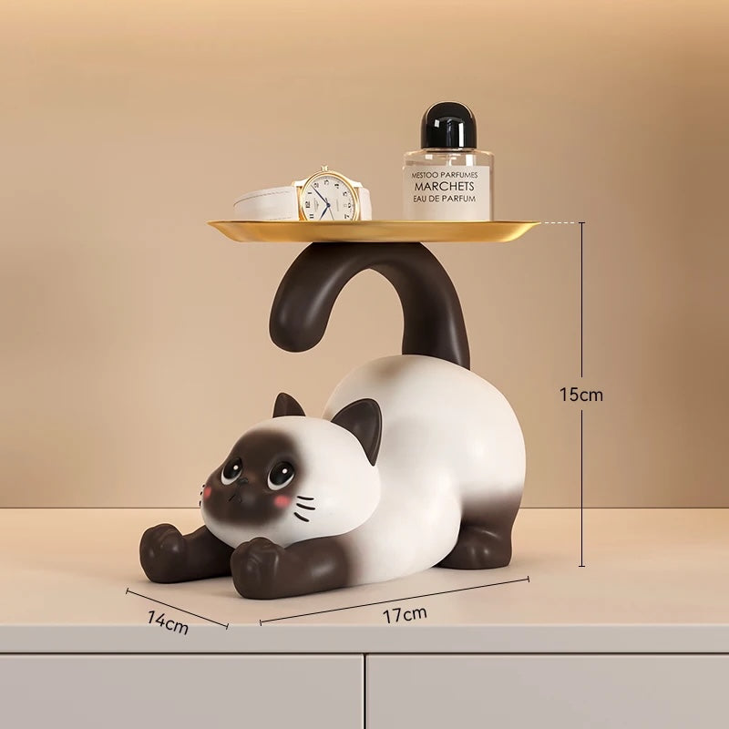 The Lazy Tray Cat