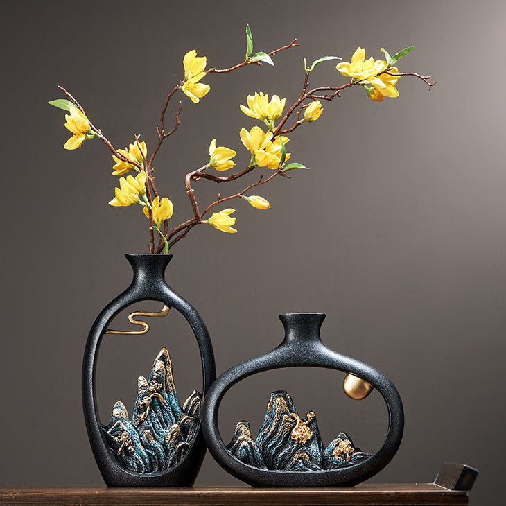 Japanese Decor Art Vase