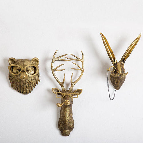 Gilded Whimsy™ Wall Heads