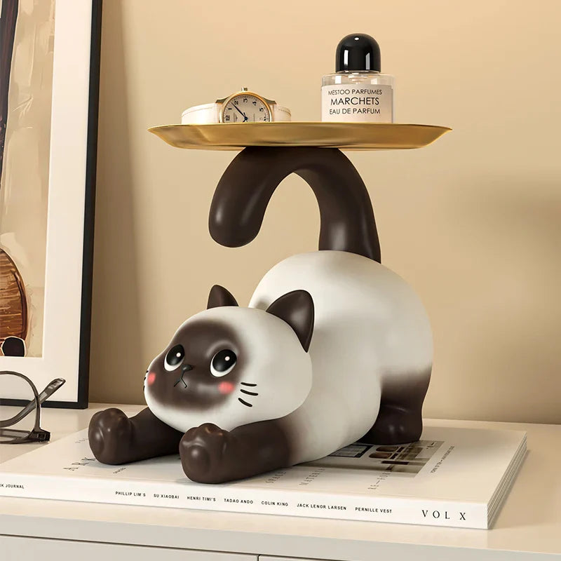 The Lazy Tray Cat