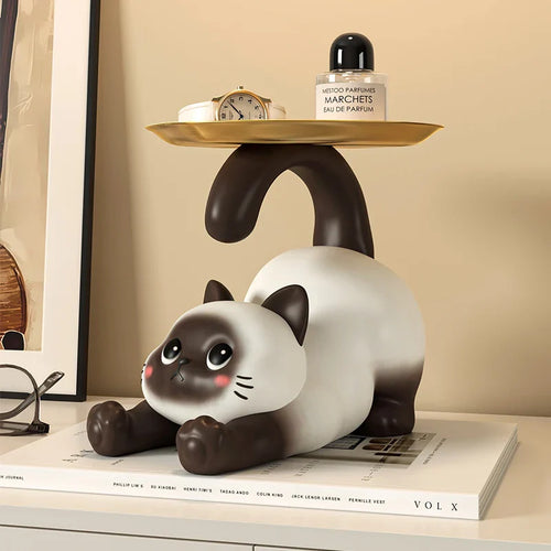 The Lazy Tray Cat