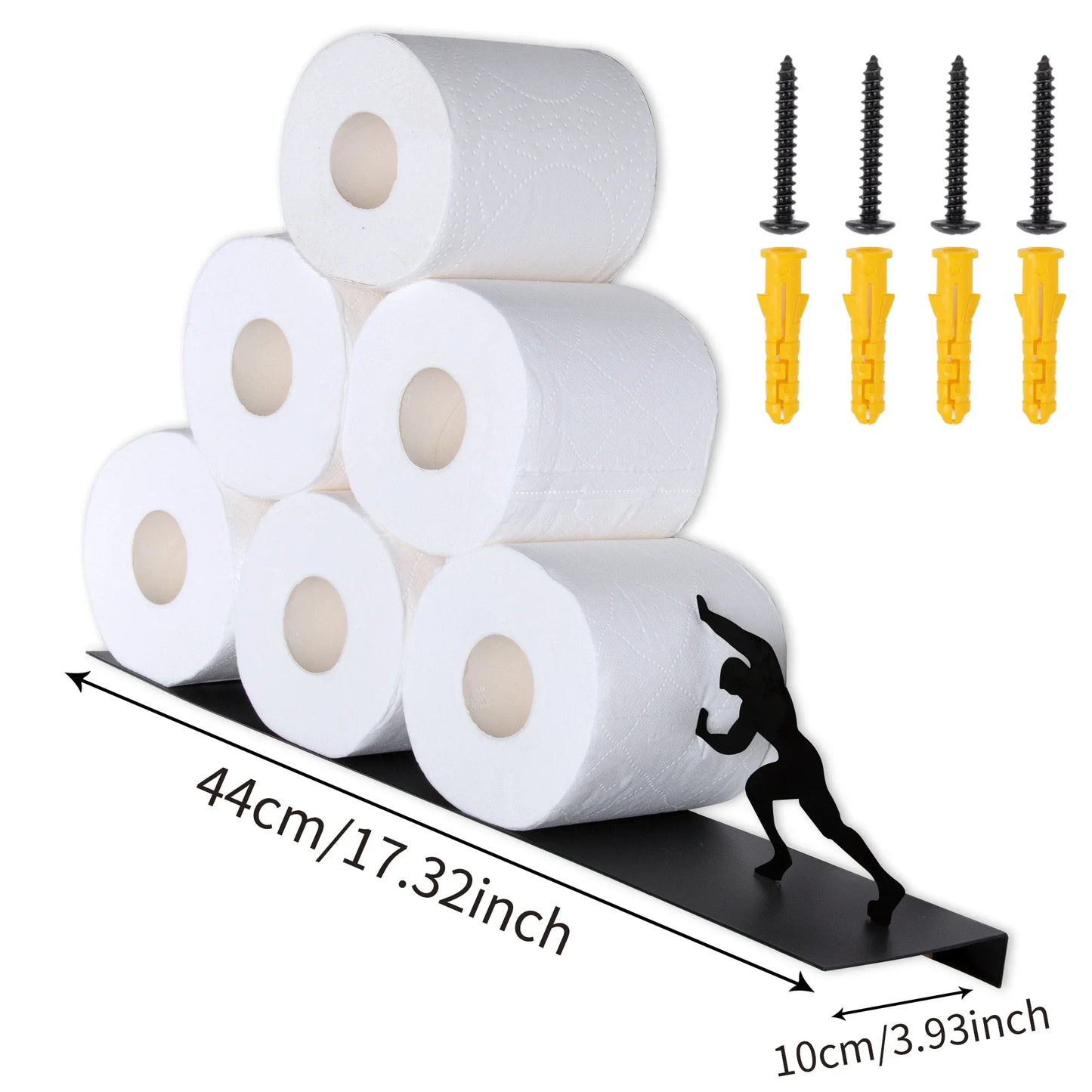 Rolls of Strength™ Toilet Paper Holder
