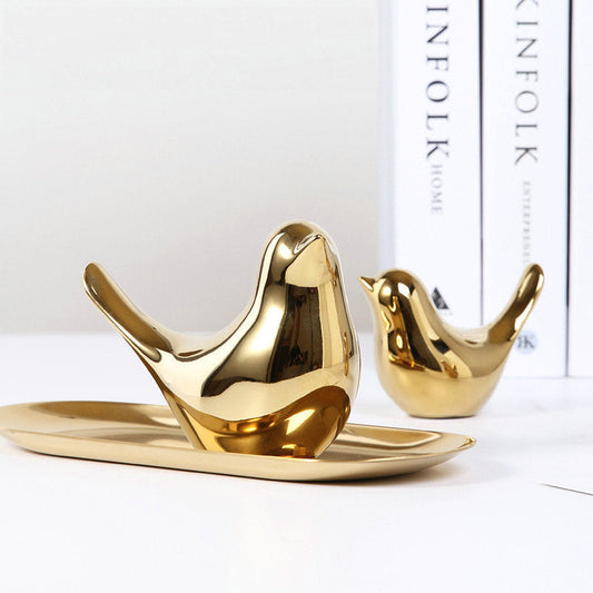 Ceramic Songbird Decor