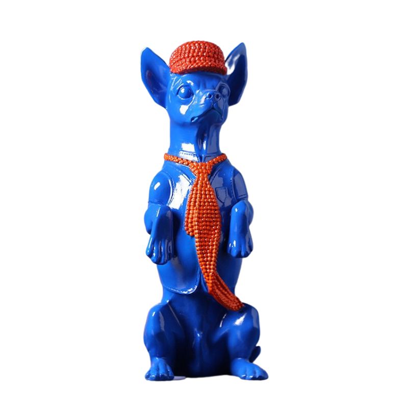 Dog Statue <br> Chihuahua Sculpture