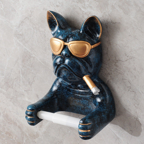 Bulldog Toilet Paper Holder