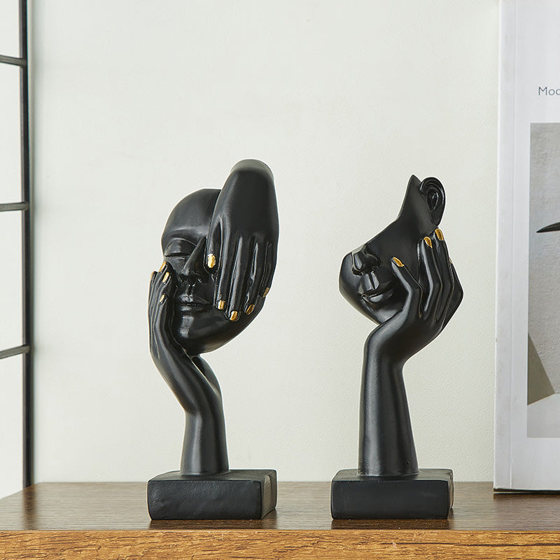 Abstract Mask Decor