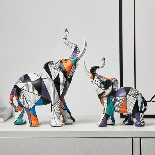 Street Art Elephant Decor