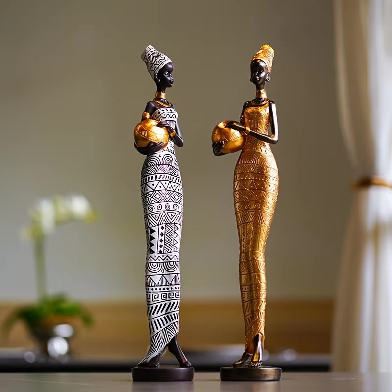 Retro African Statue