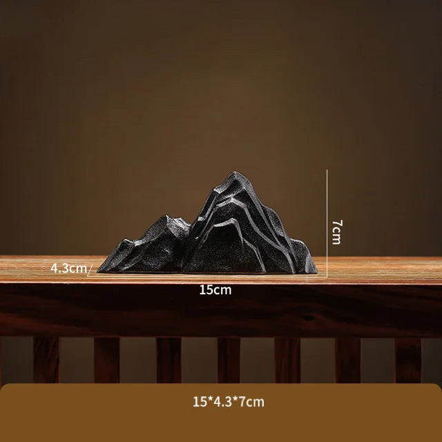 3D Oriental Mountain Decor